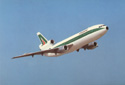 Karte Alitalia DC 10