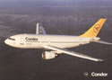 Karte Condor Airbus A 310